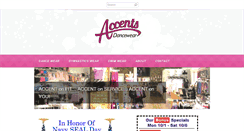 Desktop Screenshot of accentsdancewear.com